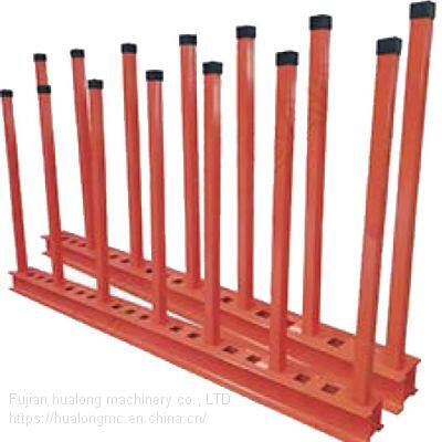 Hualong Machinery HSE-01 Pin-type Warehouse Granite Marlbe Stone Slab Display Metallic Storage Remnant Bundle Rack Displayrack photo-5