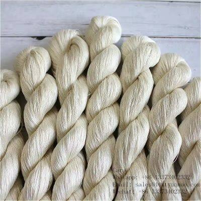 Mulberry Raw Silk Yarn 20/22, 3A, 4A, 5A, 6A Grade in Hanks photo-3