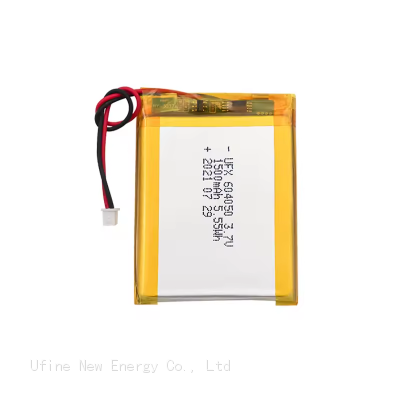 China Li-ion Cell Manufacturer Batteries Parallel UFX 604050 1500mAh 3.7V Battery