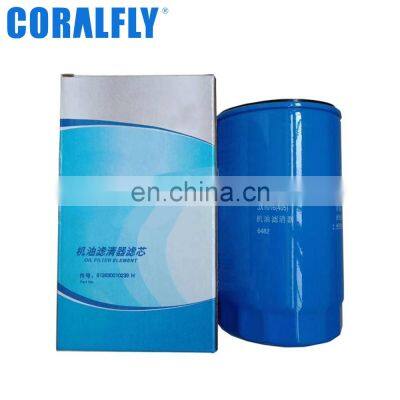 Guangzhong JX1016 612630010239 LF16285 VG1246070031 C-38090 SO 6193 Oil Filter JX1016 for Howo Truck Lantu JX1016 Leotreid