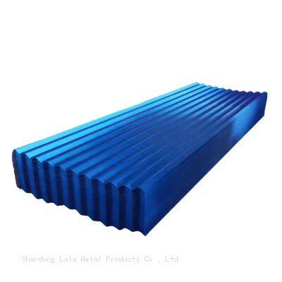 DX51D hot dip aluminium zinc prime metal panels coated color coated ppgi roofing sheet corrugated prepainted galvanized steel