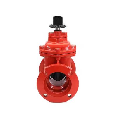 Awwa C509/515 Ductile Cast Iron Mechanical Connection Resilient Gate Valve