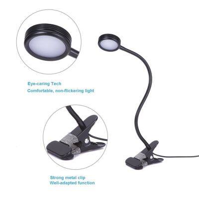 360 Degree Flexible Gooseneck Modern Smart Small Led Table Lamp Perfect for Readers & Kids Before Sleep Reading photo-5