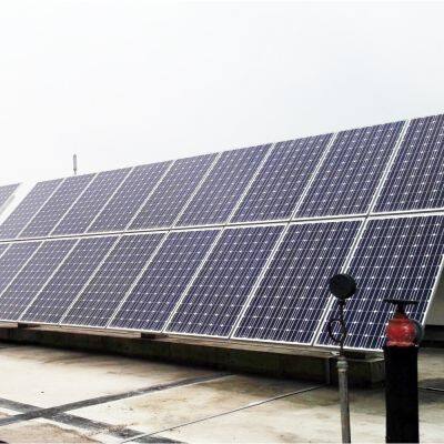 Solar on Grid Tracking System Solution 30KW PV Panel Bracket Single Axies Tracking photo-2