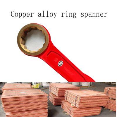High Quality Non Sparking Slogging Ring Spanner Striking Box Wrench photo-4