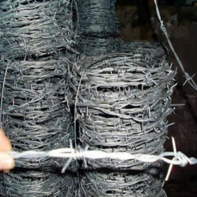 High Quality Hot Galvanized 2mm Stainless Steel Wire Barbed Wire