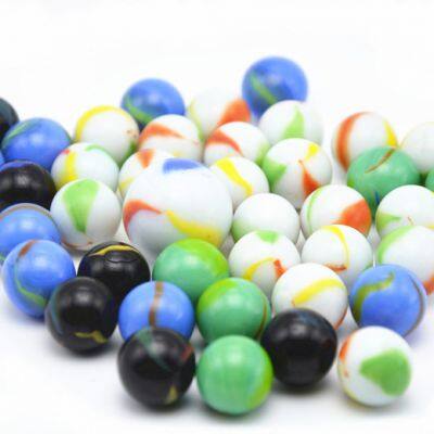 Wholesale Glass Beads Marbles 16mm 25mm Colorful Glass Beads Fishbowl Decorative Beads Craft Ball photo-2