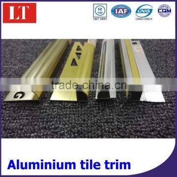 Multifunctional aluminum tile trim/ceramic tile corner trim from China supplier