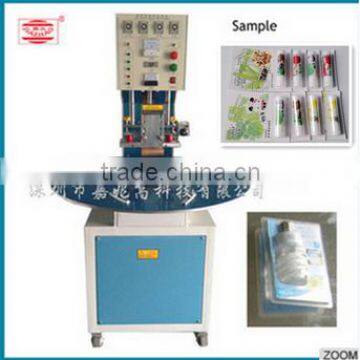 Single Head Round Table Three Work Station High Frequency Machine photo-3