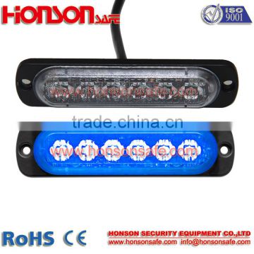 surface mounted led grille warning lights/6leds strobe lightheads for truck HF-160                        
                                                Quality Choice