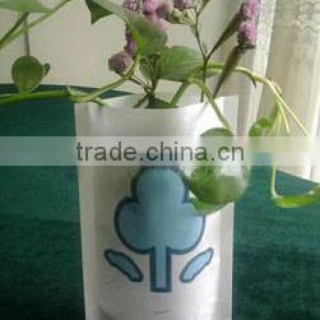 waterproof and oil proof paper bag vase 2014