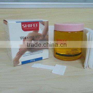 SHIFEI Ready Home Use Honey sugar Cold wax set 380g,water dissolved