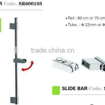 Adjustable Slide Bar Set Stainless Bathroom Accessories