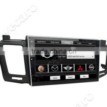 Wecaro WC-TR1063 10.1" Android 4.4.4 Car Stereo 2 Din for Toyota Rav4 Can-bus Dvd Radio Gps 1080p 2013-2015 photo-2