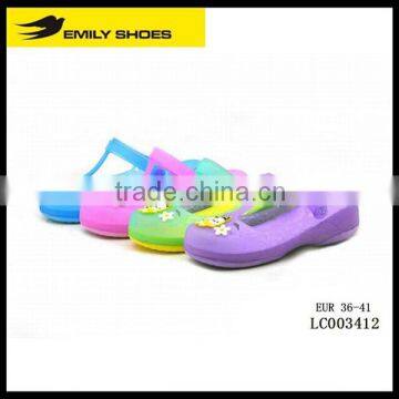 EVA Outsole PVC Upper Clogs shoes lady garden shoes