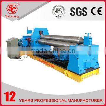aluminum plate 3 roll bending machine