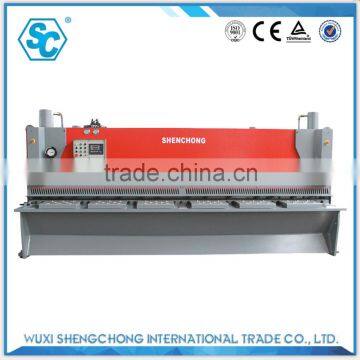 QC11Y 6X6000 Hydraulic Shearing Cutting Machine for test bed production