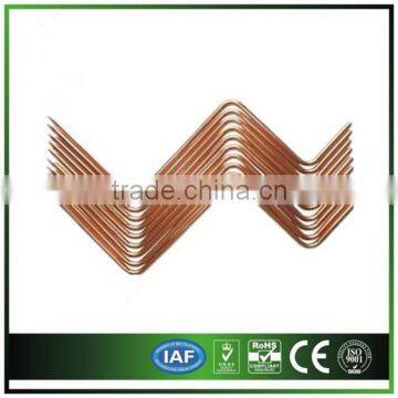 W shape sintered copper heatpipe