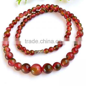 Natural Semi-Precious Stone Gemstone Beads Necklace