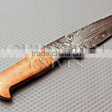 CITIZEN KNIVES, BEAUTIFUL CUSTOM HAND MADE DAMASCUS STEEL HUNTING KNIF photo-4