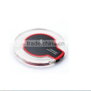 2016 New wholesale qi standard wireless charger for samsung iphone