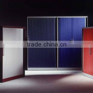 Colorful Single & Double Tambour Door Filing Cabinet