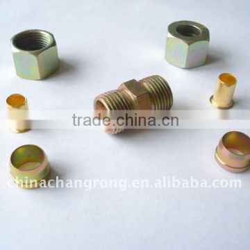 nylon tube fittings set connector nuts and bolts socket