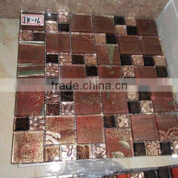 Electroplate Metal Mosaic Ceramic and Porcelain tile300*300