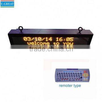 Bus advertising super bright Supper Slim led trailer mobile stages for sale outdoor programmable scrolling led sign