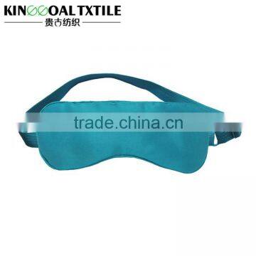 Alibaba supplier green color single elastic band silk sleeping mask