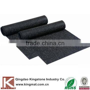 Sturdy,tough and affordable rubber roll gym mat with EPDM granule