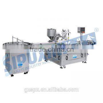 New 2016 low price automatic paste filling machine with round wheel type