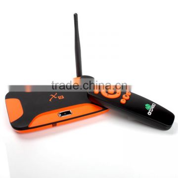 X9 RK 3188T tv box with android 4.2 OS bluetooth external antenna and XBMC support