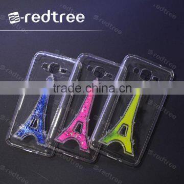 Popular Design Liquid Tpu Serie Phone Case Tower Shape for Samsung for Girl photo-4