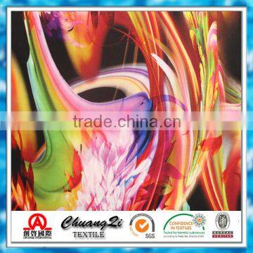 100 Rayon Print Flowers Voile Fabric for Dresses photo-4