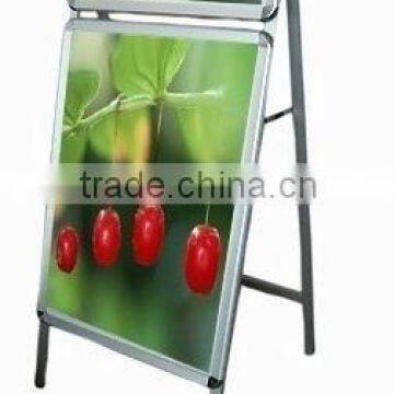 aluminum,single-side a-board with header board