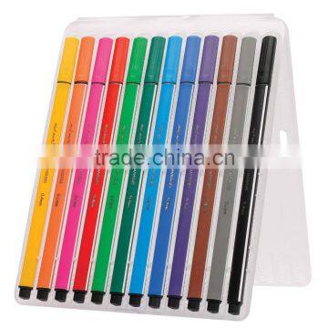 Mont Marte Fine Tip Marker Tri Grip in Case 12pce photo-2