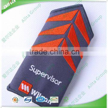 Cheap customize woven shoulder patches military shoulder epaulettes/knot