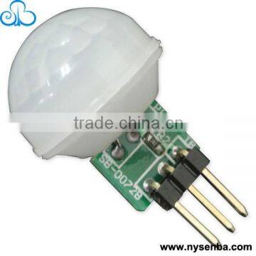 Mini Size 8*10mm PIR Sensor Module with Short Ontime SB312A-01-001 with Anti-EMI Function