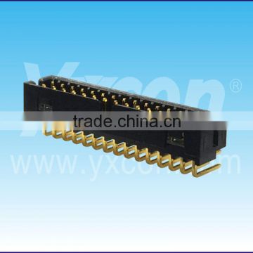 China factory price 2.0mm pitch Molex dual row excellent quality right angle box header connector