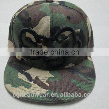 Custom snapback hats wholesale/snapback cap/snapback leather strap buckle hat