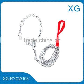 Cheap price dog chains 1.5meter/Electro galvanized dog pet chain/dog necklace chains