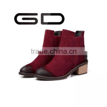 2016 Fashion Red Western Boot Cheap Snow Boot For Women