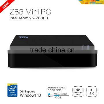 Z83 Windows 10 Intel HD 4K 32GB Mini PC Set Top Box Dual WIFI Bluetooth Media Player Quality Choice photo-2