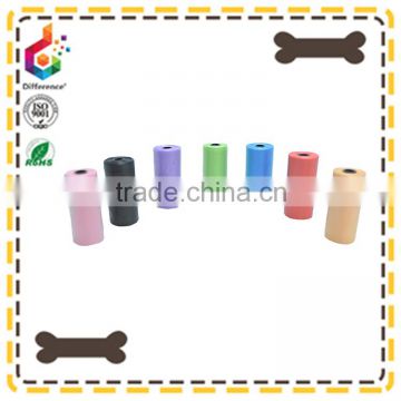 custom printed plastic roll dog garbage bags