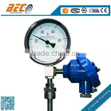 WTYY-1021-D industrial bottom connection wss thermometer