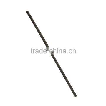 Black Non Flexi Straw 10" (10,000 per carton)