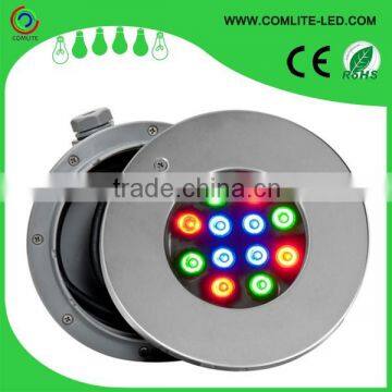 9*3W 2015 new design remote control RGB LED underwater lights