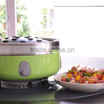 Non Stick Smokeless Bbq Charcoal Grill photo-2