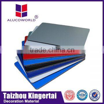 Alucoworld exterior wood wall cladding acm plate/acp sandwich composite materials walls panels